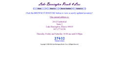 Desktop Screenshot of lakebarringtonresale.com